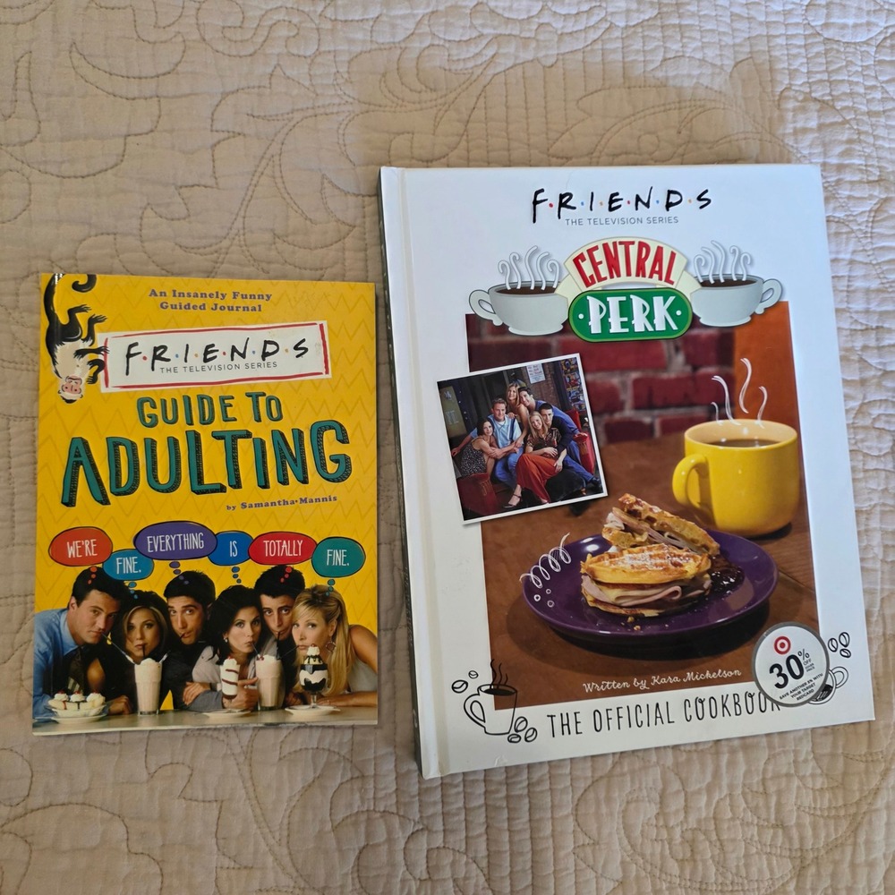 Friends TV Show Central Perk Official Cookbook & Guide to Adulting Journal Set